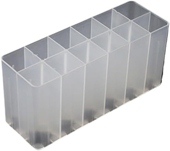 Plastic Nail Art Tool Organizer with 30 Grid Storage