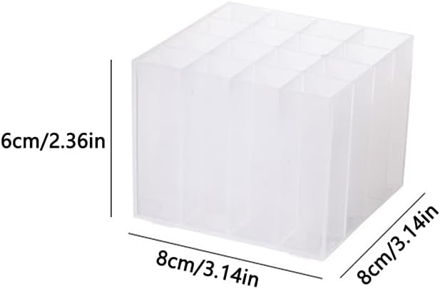 Plastic Nail Art Tool Organizer with 30 Grid Storage