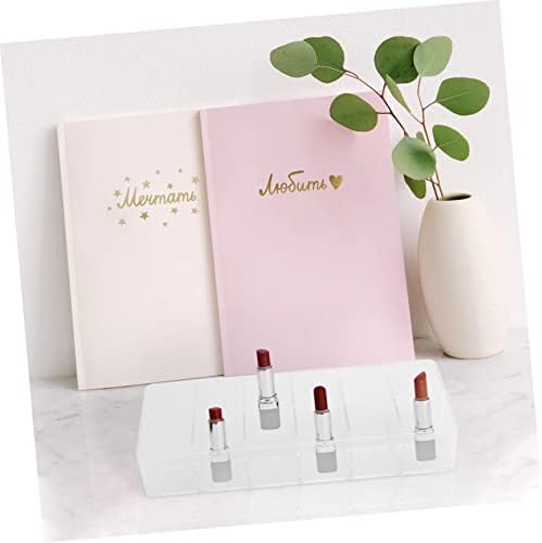 FRCOLOR Transparent Multigrid Lipstick Holder Organizer