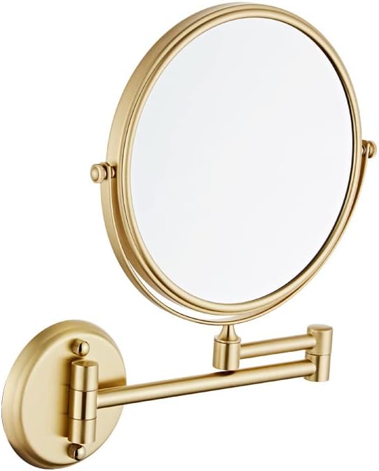 LZHIANG 8 Wall Mounted Makeup Mirror with 3X Magnification 1
