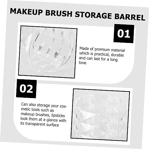 Ipetboom 1pc Clear Makeup Storage Case Organizer