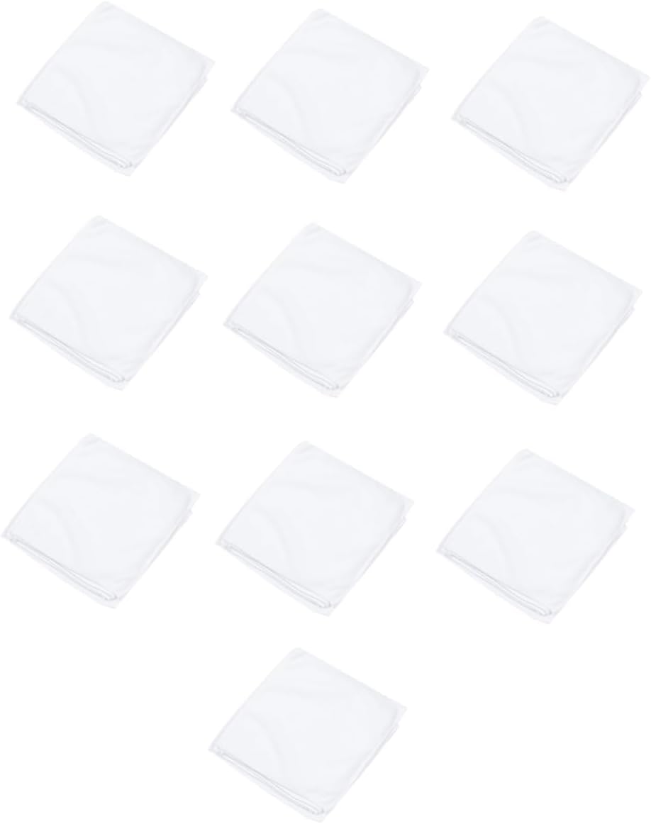 DRESSOOS Spa Pedicure Towels Set of 10 Ultra Soft 30x30cm