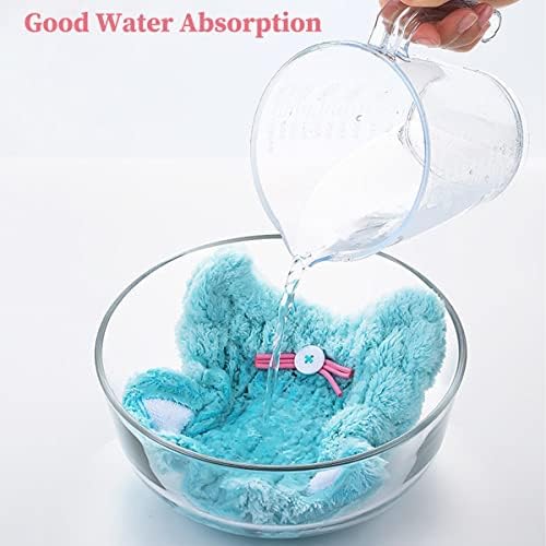 2Pcs Cat Microfiber Hair Drying Towel Wrap for Kids