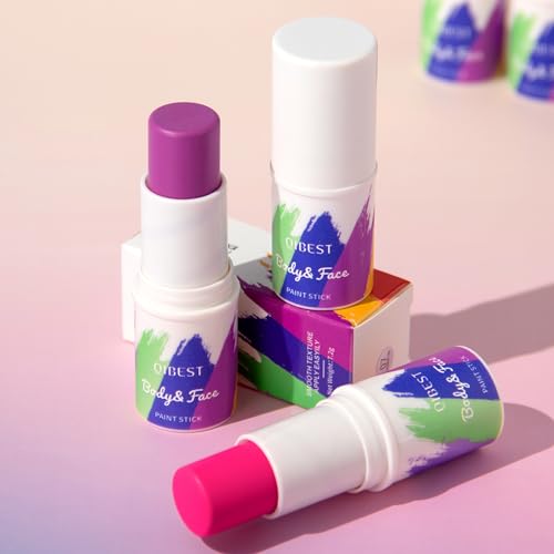 Jolilab 8-Color Body Face Paint Stick Set