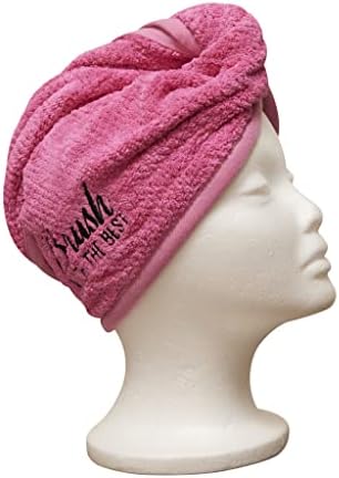 Felicia Leatherwood Microfiber Hair Towel - Pink