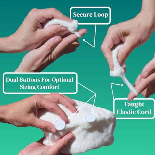 Birch Bay Kids Hair Towel Wrap Set of 2