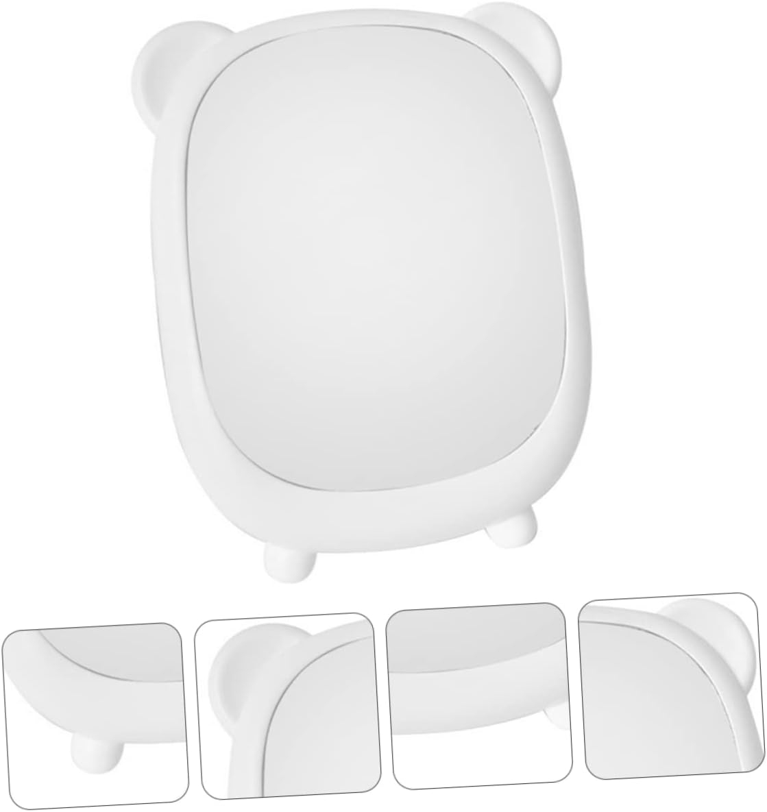 VICASKY Cartoon Shape Wall Mounted Cosmetic Mirror