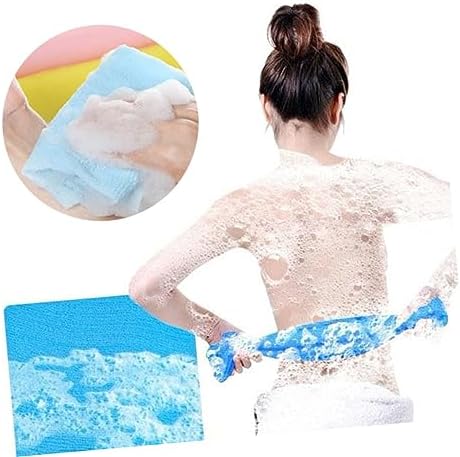 Nylon Exfoliating Bath Towel Set for Skin Care