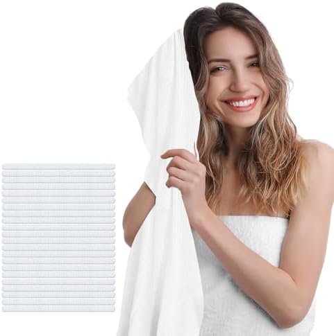 Tvvcalk 100 PCS Luxury Disposable Bath Towels