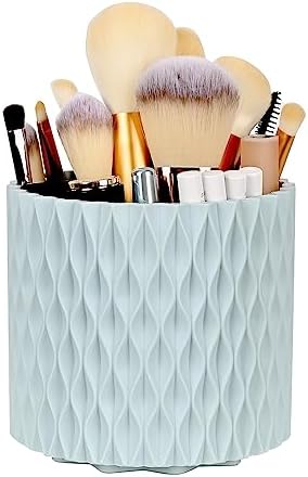 WAFJAMF Makeup Brush Holder 360 Rotating