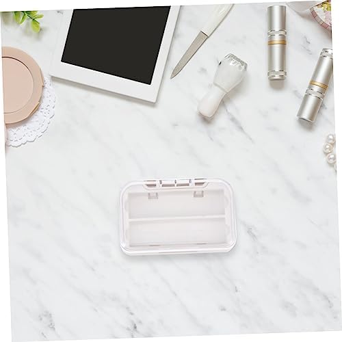 Transparent Cosmetic Organizer Box with Mirror