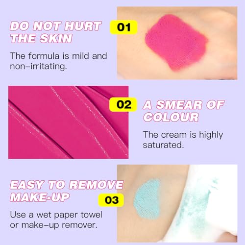 Jolilab 8-Color Body Face Paint Stick Set