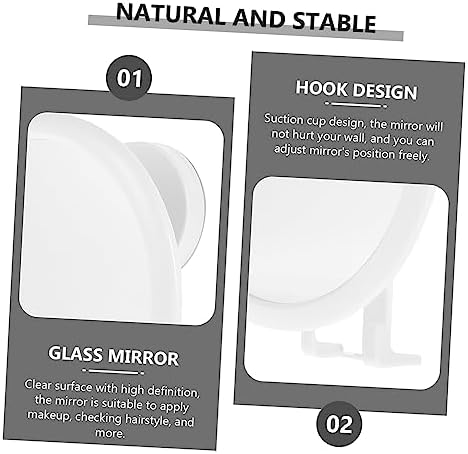 Adjustable Makeup Mirror Wall Mount Round Beauty Mirror