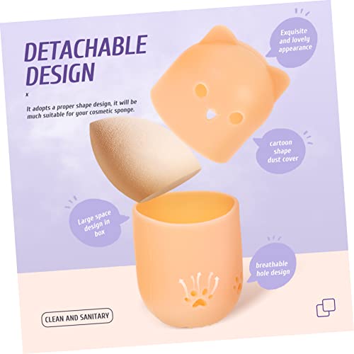 SAFIGLE Cosmetic Sponge Holder Case Organizer