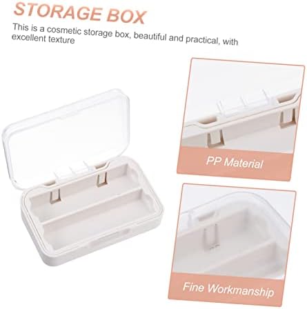 VICASKY Makeup Storage Box with Mirror Organizer
