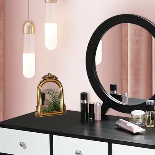 OIGUMR Baroque Resin Frame Mirror 96x65 Inch