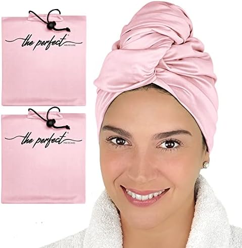 Microfiber Hair Towels Wrap for Women 2 Pack