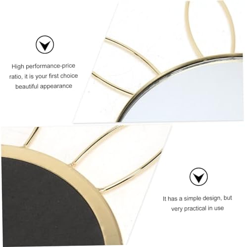Healvian Wall Mounted Bunny Ear Makeup Mirror 1