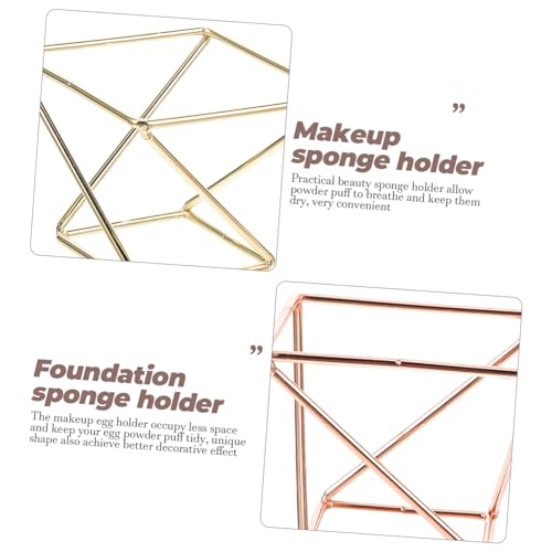 GALPADA 4pcs Makeup Sponge Holder Rack Organizer Drying Display
