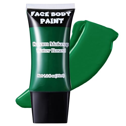 CCbeauty Green Face Paint Cream Makeup Kit