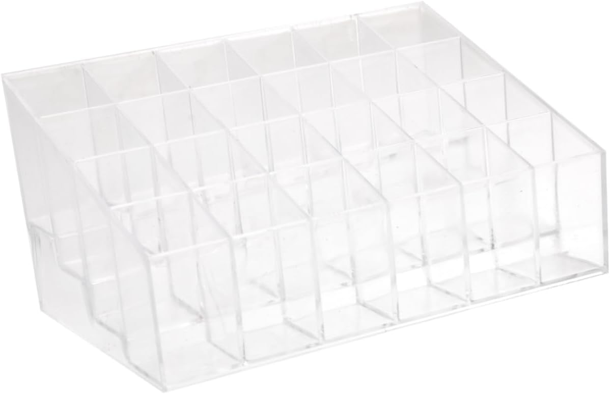 Mipcase 24-Slot Acrylic Lipstick Holder Display Case