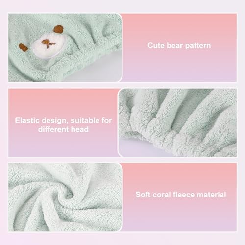 VOCOSTE Hair Drying Towel Wrap for Women