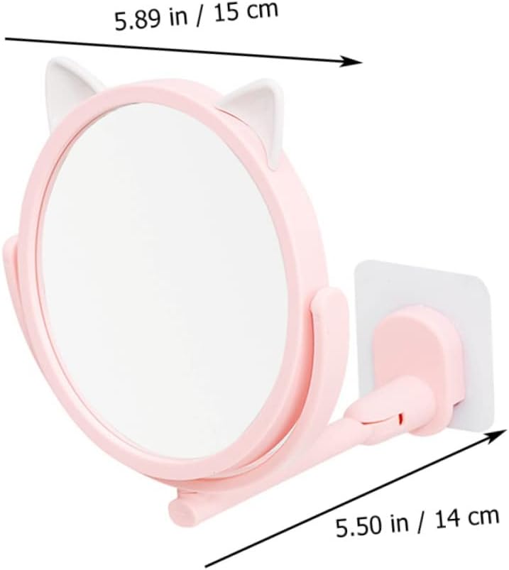 Beatifufu Foldable Wall-Mounted Makeup Mirror