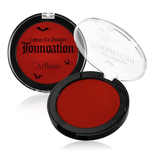 DELANCI Red Halloween Goth Clown Face Paint