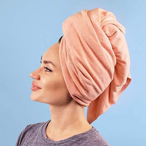 Sleeke Microfiber Hair Drying Towel - Pink