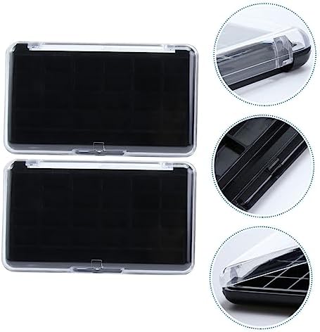 LIFKOME 2pcs Magnetic Cosmetic Case for Makeup Tools