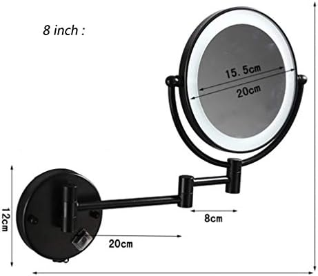LCARY Wall Mirror with 3X Magnification