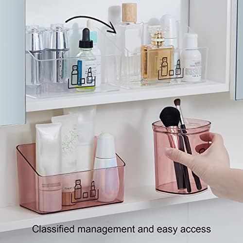Kripyery Clear Cosmetic Organizer Minimalist Style