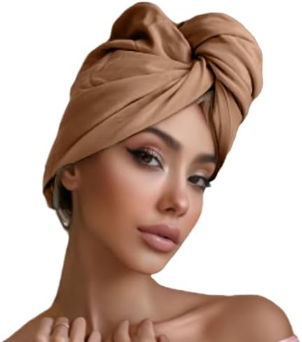 Radiant Queen Hair Plopping Towel - Curly Hair Wrap for Women Girls Kids