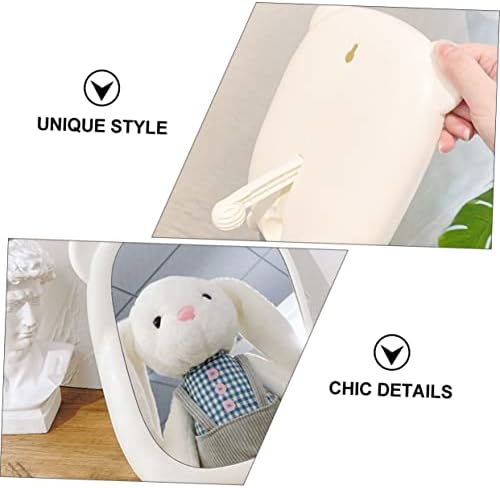 VICASKY Cartoon Shape Wall Mounted Cosmetic Mirror