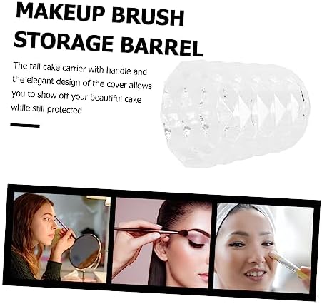 VINTORKY Large Cosmetic Brush Storage Organizer Case