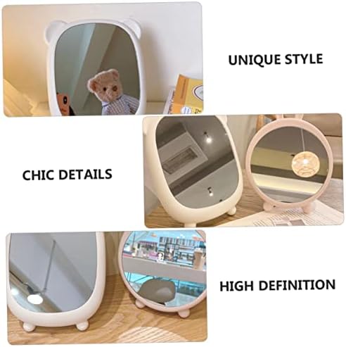 VICASKY Cartoon Shape Wall Mounted Cosmetic Mirror