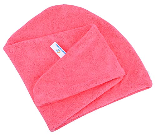 HOPESHINE Hair Towel Twist 3-Pack Blue Purple Rose Red