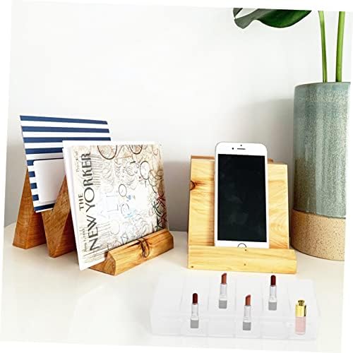 1pc Transparent Lipstick Display Box Organizer for Desktop