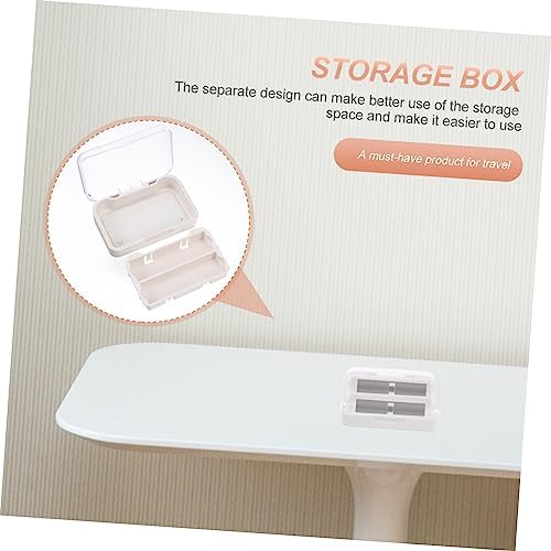 Ipetboom Large Cosmetic Storage Box with Mirror