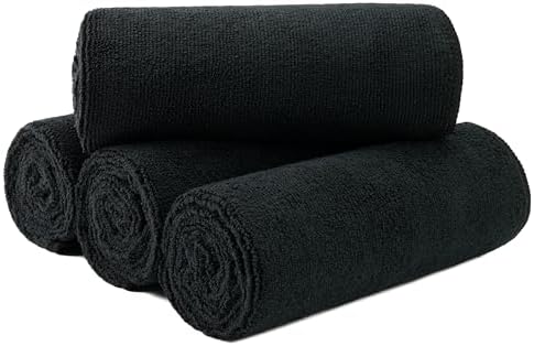 MICROFI Microfiber Hair Drying Towels 4 Pack