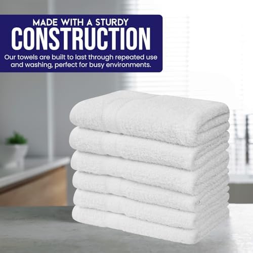 Linteum Textile Supply Premium Hair Drying Towels 20x40 inches Pack of 6