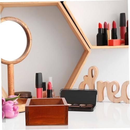Alipis Vintage Wooden Lipstick Organizer