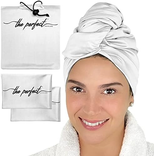 THE PERFECT HAIRCARE Curly Hair Microfiber Plopping Towel Set 1