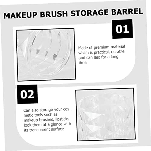 VINTORKY Large Cosmetic Brush Storage Organizer Case