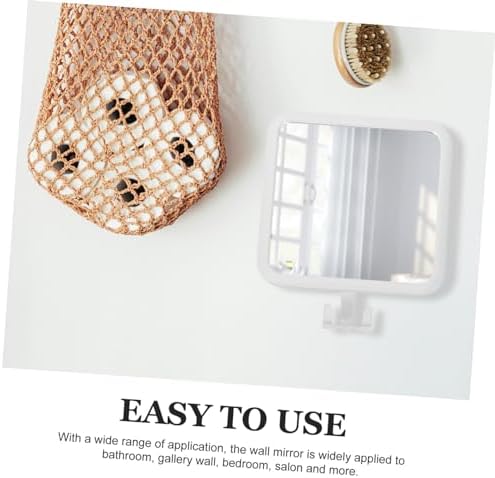 PRETYZOOM Suction Cup Wall Mirror - Fogless Makeup Mirror for Bathroom