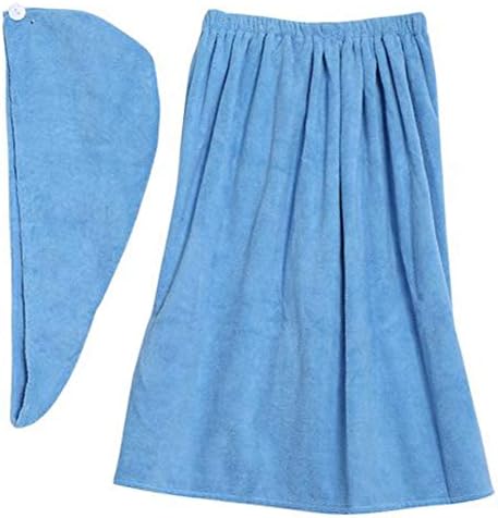 Soft Spa Bathrobe for Women with Fast Dry Hair Drying