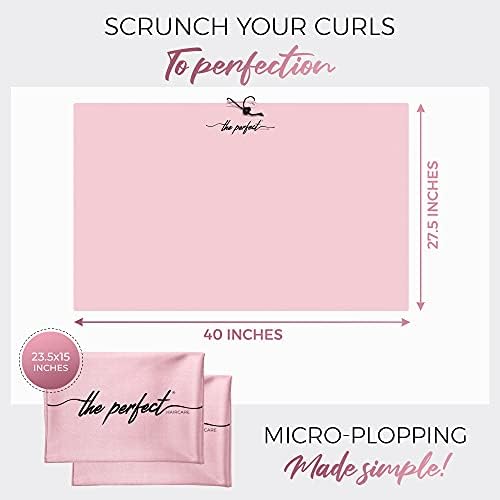 THE PERFECT HAIRCARE Curly Hair Microfiber Plopping Set