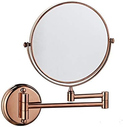 8 Wall Mounted Makeup Mirror 3X5X10X Magnification Double-Sided