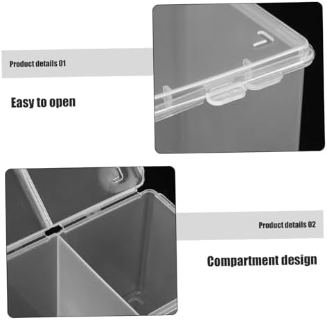 Beatifufu Cosmetic Pads Holder Case Organizer