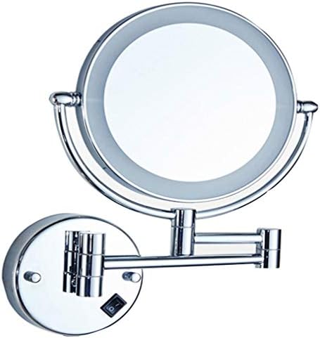 LCARY Wall Mirror with Lights and 3X Magnification